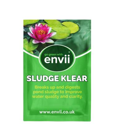 envii Sludge Klear Pond Sludge Remover 6 Tablets treats 30 000 litres Natural Bacteria Sludge Buster Digests & Controls Organic Waste Safe for All Fish & Wildlife