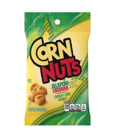 Corn Nuts Jalapeno Cheddar Crunchy Corn Kernels (4 oz Bags Pack of 12)