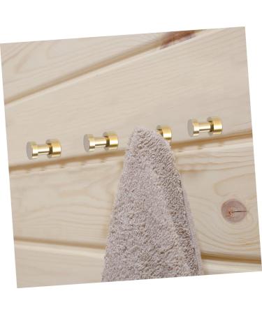 jojofuny 12 Pcs Hook Heavy Duty Hangers Adhesive Wall Mount Clothes Rack Scarf Hangers Robe Metal Coat Rack 2.9X1.8CMx3pcs Goldenx3pcs - Buy Online on SooperMarket.com