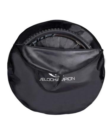 VeloChampion wheel bag for easy bike transport - lightweight and stowable 29" wheel bag (1 pack)