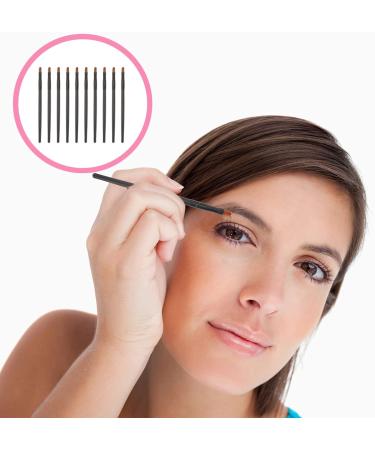 BELLIFFY 10pcs Nose Shadow Brush Travel Blush Brush Cosmetic Brush Eye Makeup Creme Blush Black Wooden Handle - Buy Online on SooperMarket.com