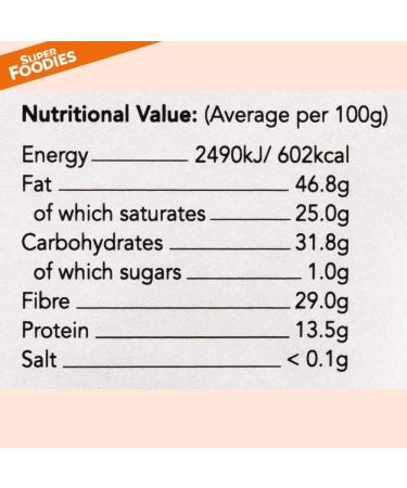 Superfoodies Raw Organic Cocoa/Cacao Nibs 2KG - Superior Criollo Beans from Peru - Non-GMO - 2kg (Pack of 1) - Buy Online on SooperMarket.com