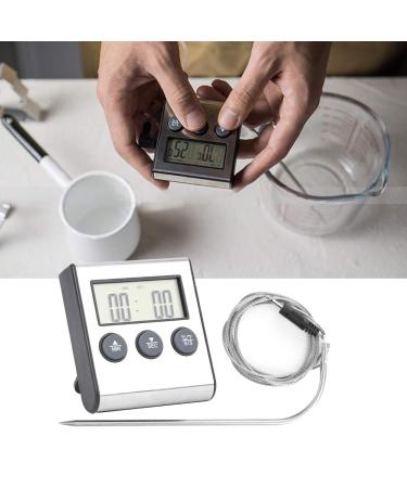 Multifunctional BBQ Grill Thermometer with Instant Reading Probe and Alarm - 50-300 F - Buy Online on SooperMarket.com