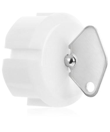 Buy COM-FOUR Child Locking Sockets - 10-Pack Safety for Babies & Toddlers with Metal Key - Secure Home Protection - Buy Online on SooperMarket.com