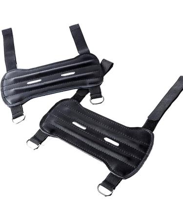 Nachvorn Leather Archery Arm Guard with Three Adjustable Straps - 8.6inch - Buy Online on SooperMarket.com