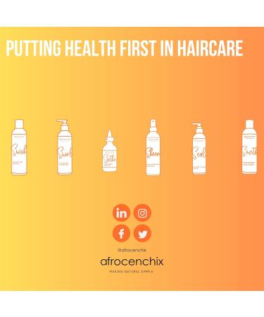 Afrocenchix Seal - Scalp Oil for Afro and Curly Hair- Blended With Jojoba and Castor Oil for hair growth Moisture locking Hair Oils 60ml - Buy Online on SooperMarket.com