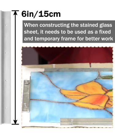 6 inch Stained Glass Layout Block System - Easy Glass Assembly - Buy Online on SooperMarket.com