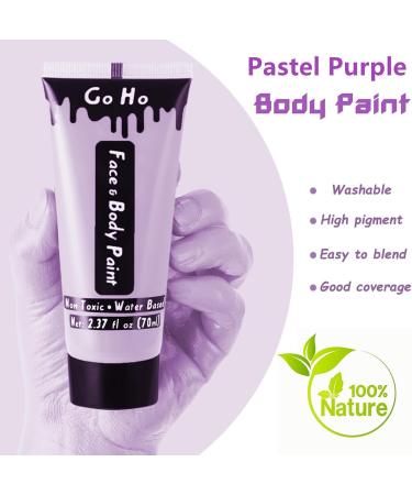 Pastel Purple Cream Face Body Paint (2.37oz 70ml) for Adults & Children - Water Based Makeup for SFX Cosplay, Costumes, and Festivals - Buy Online on SooperMarket.com