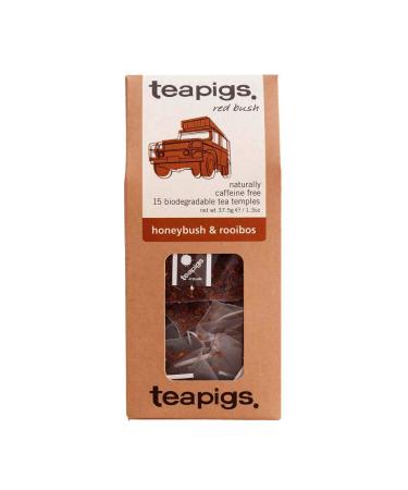 Teapigs Organic Honey Bush and Rooibos Tea 15 Teabags 81576 15 Count (Pack of 1)