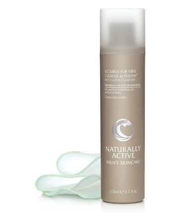 Liz Earle for Men Cleanse and Polish Hot Cloth Cleanser 100m (with 1 muslin cloth)