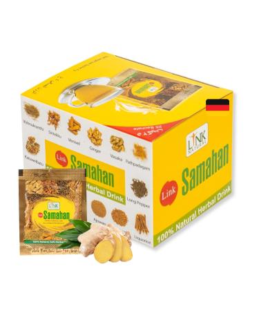 Link Natural Samahan Tea Direct shipping from Germany 100% Authentic Ayurvedic Herbal Tea 25 bags (100g)