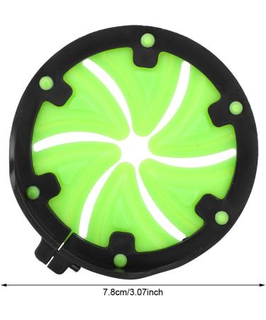 Speed Feed Gate Lid for Paintball Hoppers - Green Black Petals Triangular Design - Buy Online on SooperMarket.com