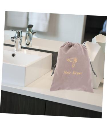 Baluue 2pcs Velvet Bag Travel Hair Dryer Blow Dryer Travel Bag Portable Hair Dryer Bags Cloth - Buy Online on SooperMarket.com