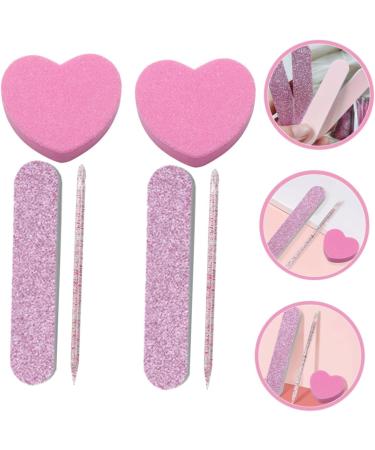 HAPINARY 20 Sets Nail Kit Pedicure Polishing File Nail Shaping Files Manicure Sticks Nail Sticks Nail Art Tools Nail Files Sticks for Nails Nail File Block Nail Art Files Sponge Nail File - Buy Online on SooperMarket.com