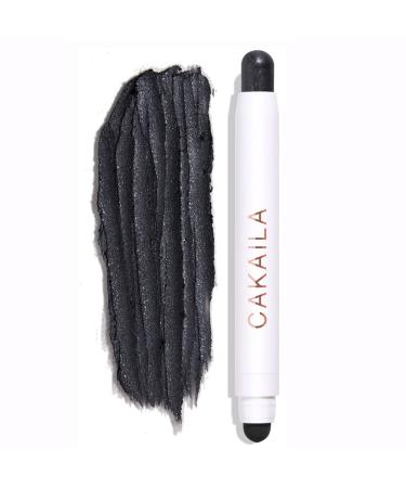 Yeweian Creamy Eyeshadow Stick  Matte and Shimmer Eyeshadow Pencil Crayon  2 in 1 Soft Smooth Highlighter Eye Shadow Stick  Waterproof Long Lasting Eye Makeup Glitter Eyeshadow Pen(11 Black Shimmer)