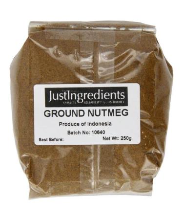 JustIngredients Essentials Nutmeg Ground 250 g 250 g (Pack of 1)
