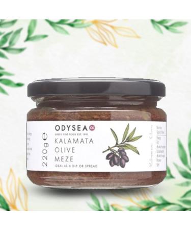 Odysea Meze Pick N Mix - Choose From 7 Flavours | Aubergine Red Pepper & Feta Kalamata Olive Sun Dried Tomato Brushshetta Roasted Red-Pepper Harissa Spicy - Pack of 2 - Buy Online on SooperMarket.com