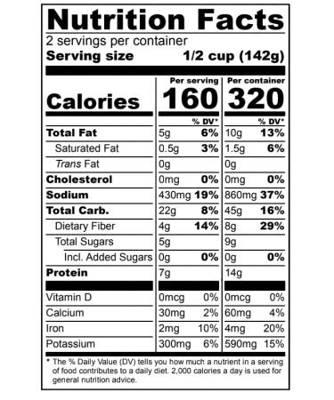 FILLOS Panamanian Garbanzo Beans 6 Count 10oz - Ready to Eat Sofrito Beans with Fresh Vegetables - Microwavable, Non-GMO, Vegan - Plant Protein Source - Buy Online on SooperMarket.com