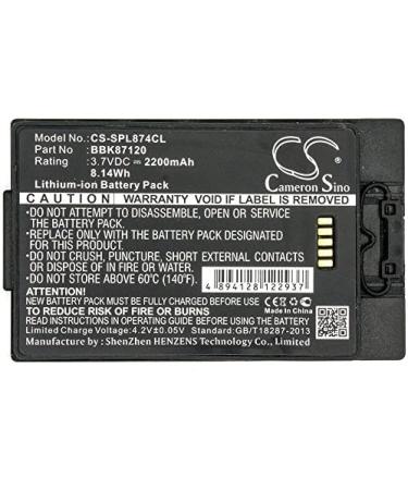 Replacement Battery for Spectralink 8742 | BBK87120 | 2200mAh/3.7V | Fast International Shipping - Buy Online on SooperMarket.com