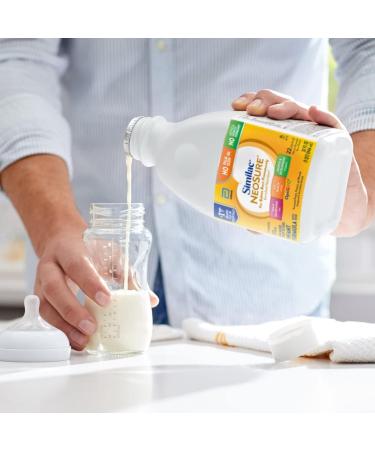 Similac NeoSure Premature Post-Discharge Infant Formula 32 fl oz Bottle - Pack of 6 | Ready-to-Feed Baby Formula - Buy Online on SooperMarket.com