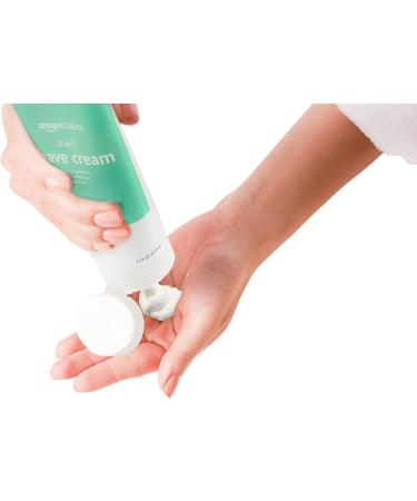 Amazon Basics 2-In-1 Shave Cream 6 Fl. Oz, Fragrance Free, 2 Pack (Previously Solimo) - Buy Online on SooperMarket.com