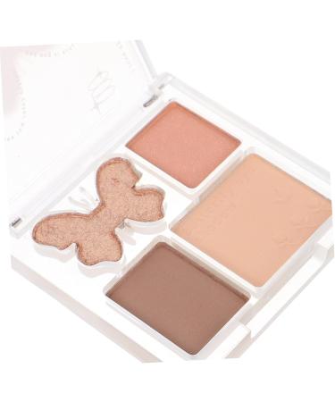 Baluue 3pcs Eyeshadow Palettes Pink Plastic Eye Makeup Plate Eye Shadow Palette Eye Shadow 6.50X6.50X1.00CMx3pcs Multix3pcs - Buy Online on SooperMarket.com