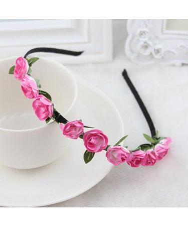 Shop Pink Flower Headband for Weddings & Parties | Boho & Hippie Style Accessories - Buy Online on SooperMarket.com