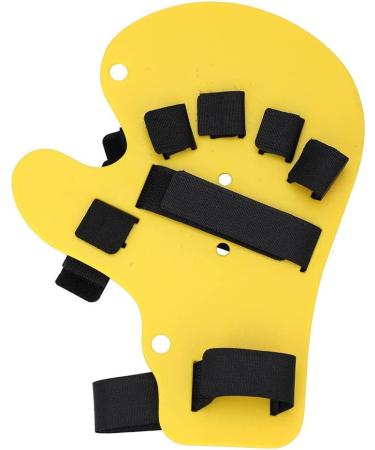 Finger Orthotics Extended Hand Splint Training Support - Yellow - Buy Online on SooperMarket.com