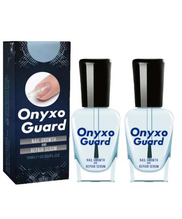 2 1PC Nail Strengthener for Weak Nails Nail Conditioner for Damaged Nails Onyxoguard Nail Growth and Repair Essence Nail Hardener Extra Strong and Growth Nail Guards for Strength