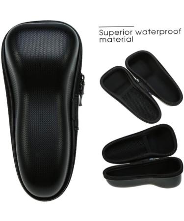 Shaver Organizer Case - Portable Electric Shaver Storage Bag for Travel | EVA Travel Carrying Case in Black - Buy Online on SooperMarket.com