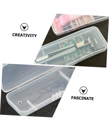 MAGICLULU 30pcs Razor Storage Box - Travel-Friendly Beard Organizer | Durable Plastic Design for Easy Grooming - Buy Online on SooperMarket.com