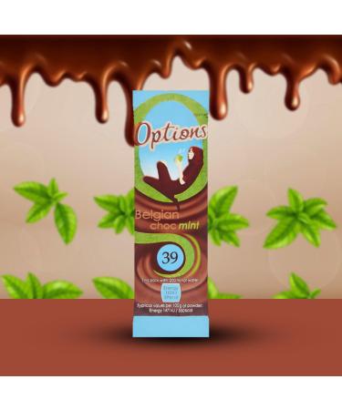 Options Hot Chocolate Pick N Mix - Create Custom Chocolate Combo with 4+ Flavours | Belgian Choc Orange Salted Caramel White Chocolate | 50 Sachet Perfect Chocolate Gift Set for Chocolate Lovers Pack of 50 - Buy Online on SooperMarket.com