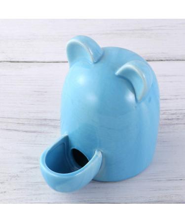 POPETPOP Bunny Water Bottle Hamster Water Feeder Ceramic Automatic Drinking Bottle Small Animals Food and Water Dispenser for Bunny Bird Guinea Pig Hedgehog Chinchilla Ferret Ceramic Water Bottle - Buy Online on SooperMarket.com
