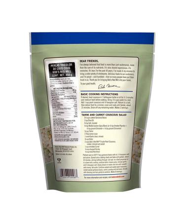 Bobs Red Mill Tri-Color Pearl Couscous - 16 oz (1 lb) Pack of 1 - Buy Online on SooperMarket.com