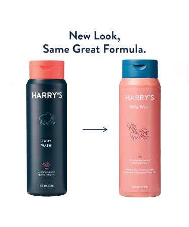 Harry's Men's Body Wash - Fig 16oz (Pack of 4) - Men's Body Wash - Packaging May Vary - Buy Online on SooperMarket.com
