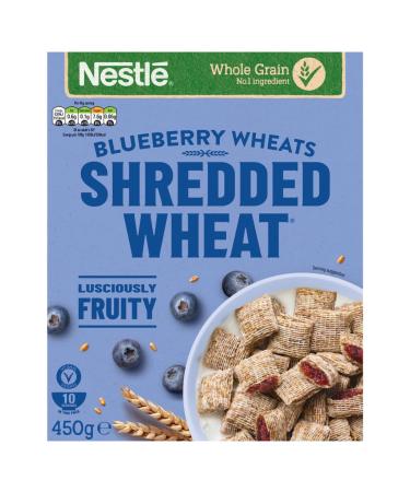 Nestl Shredded Wheat Blueberry Wheats 450g