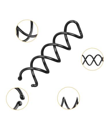 DEFUTAY 10PC Spiral Hair Pins - Corkscrew Spin Pins for Women Hair Style DIY - Buy Online on SooperMarket.com