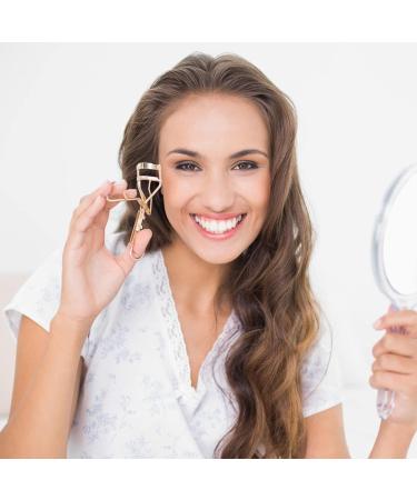 WLLHYF Eyelash Curler Kit with 10 Silicone Refill Pads and Mascara Brush - Universal Lash Curler Makeup Tool for Women - Buy Online on SooperMarket.com