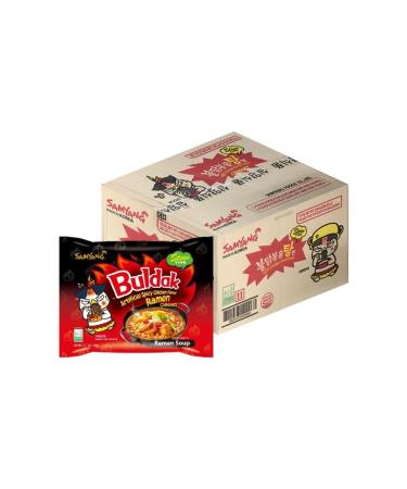Samyang Buldak Stew Type Hot Chicken Noodle Challenge Ramen (Pack of 40) by CNMART