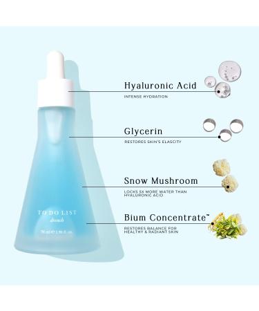 Hydrating Korean Skin Care Set: Face Moisturizer Toner Essence Serum & Hyaluronic Acid Oil | TO DO LIST Beauty Potion - Buy Online on SooperMarket.com