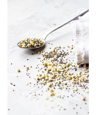 Organic Superfood Cereal Topper 5 lbs with Non-GMO Hemp, Chia & Buckwheat Seeds - Vegan, Kosher, Omega-3 & Fiber-Rich - Buy Online on SooperMarket.com