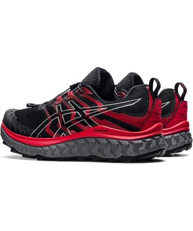 ASICS Men's Trabuco Max Trail Running Shoes 10.5 - Black/Electric Red - Buy Online on SooperMarket.com