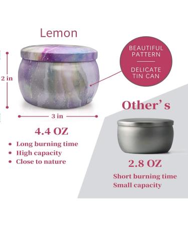Fragrance Candles Gift Set - 8 Pack Soy Wax Aromatherapy Candles for Stress Relief | Perfect Christmas Birthday & Mother's Day Gift | Decorative Starry Sky Design - Buy Online on SooperMarket.com