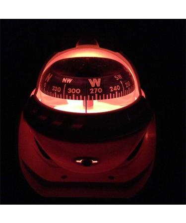 Flush Mount Boat Compass with Light | Marine Navigation Electronic Compass for Boat & Car - Blue - Buy Online on SooperMarket.com