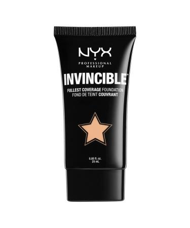 NYX Professional Makeup Invincible Fullest Coverage Foundation  Light  0.85 Ounce