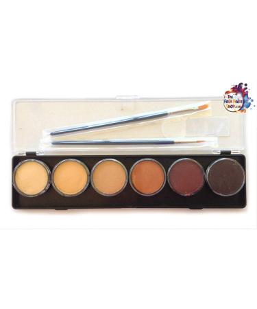 6 Color Palette - Skins (10 gm)