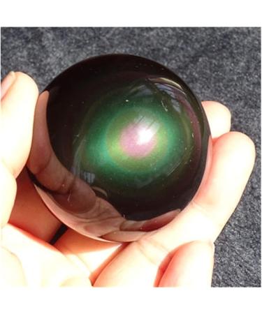Natural Sphere 1pc Natural Black Obsidian Sphere Large Crystal Quartz Balls for Decorative (Color : 50-60mm) - Buy Online on SooperMarket.com