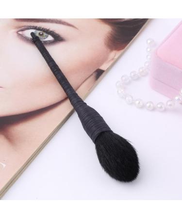 1PC Handmade Rattan Handle Makeup Brush - Professional Tricolor Powder & Blush Brush for Flawless Blending | Shop Now for International Shipping - Buy Online on SooperMarket.com