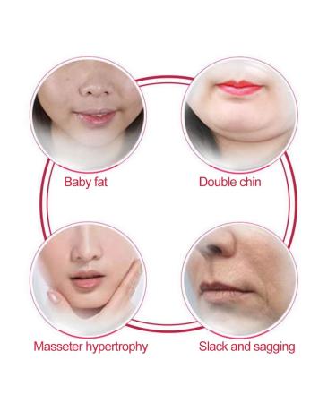 Boquite Valentine's Day Carnival V Line Face Mask - 5Pcs V-Shaped Facial Lifting for Youthful Skin - Buy Online on SooperMarket.com