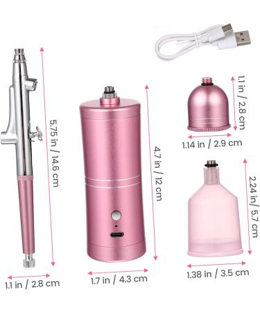 ABOOFAN 1 Set Spray Electric Sprayer Portable Sprayer Handheld Sprayer Power Tool Facial Tools Electric Tool Make up Kits Paint Sprayers Beauty Tools Charge Aluminum Sprinkler Miss - Buy Online on SooperMarket.com